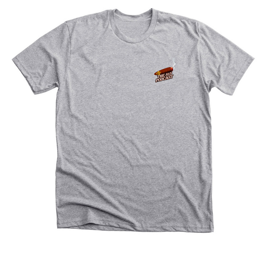 The 815 Rebrand&nbsp;, a Athletic Heather Premium Unisex Tee