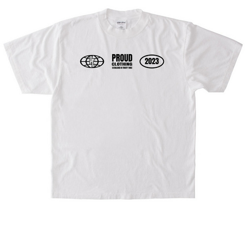 EST.twenty three, a White Heavyweight Garment Dye Tee