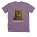 Silently judging you, a Heather Purple Premium Unisex Tee