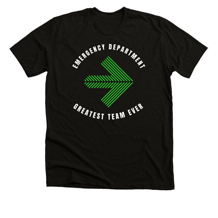OSU EMERGENCY DEPARTMENT 2026 PELOTONIA, a Solid Black Blend Premium Unisex Tee