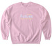 Future Speech Pathologist, a Light Pink Softstyle Crewneck Sweatshirt