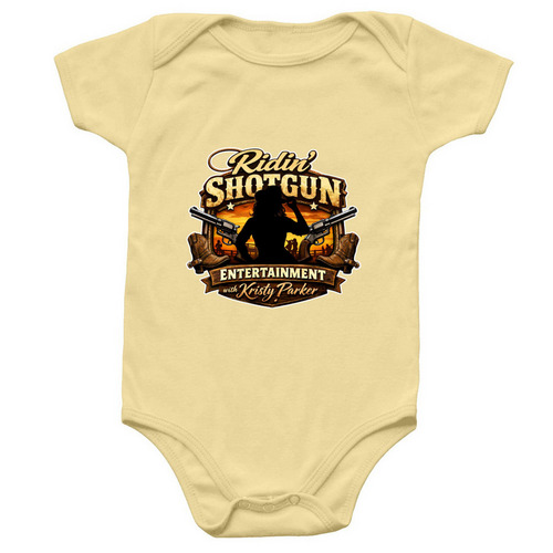 Ridin' Shotgun Onesie, a Banana Infant Onesie