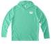 CRP Sun Hoodie, a Bright Seafoam UV Performance Long Sleeve Hoodie