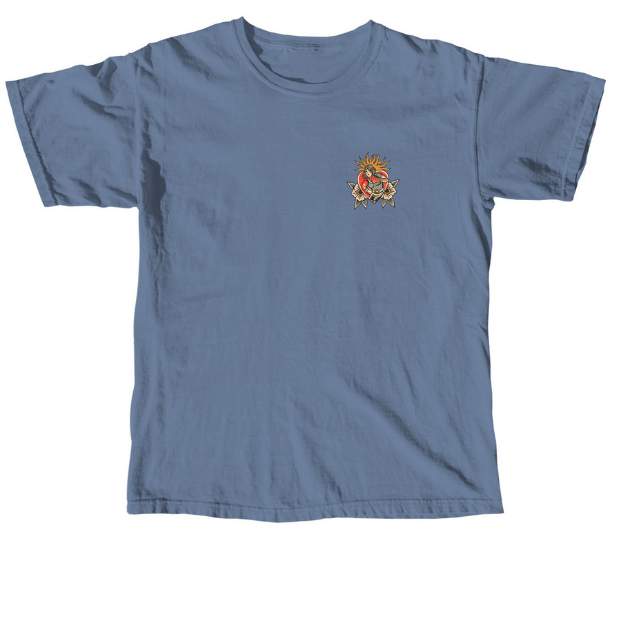 Fight like a girl&nbsp;, a Blue Jean Comfort Colors Unisex Tee