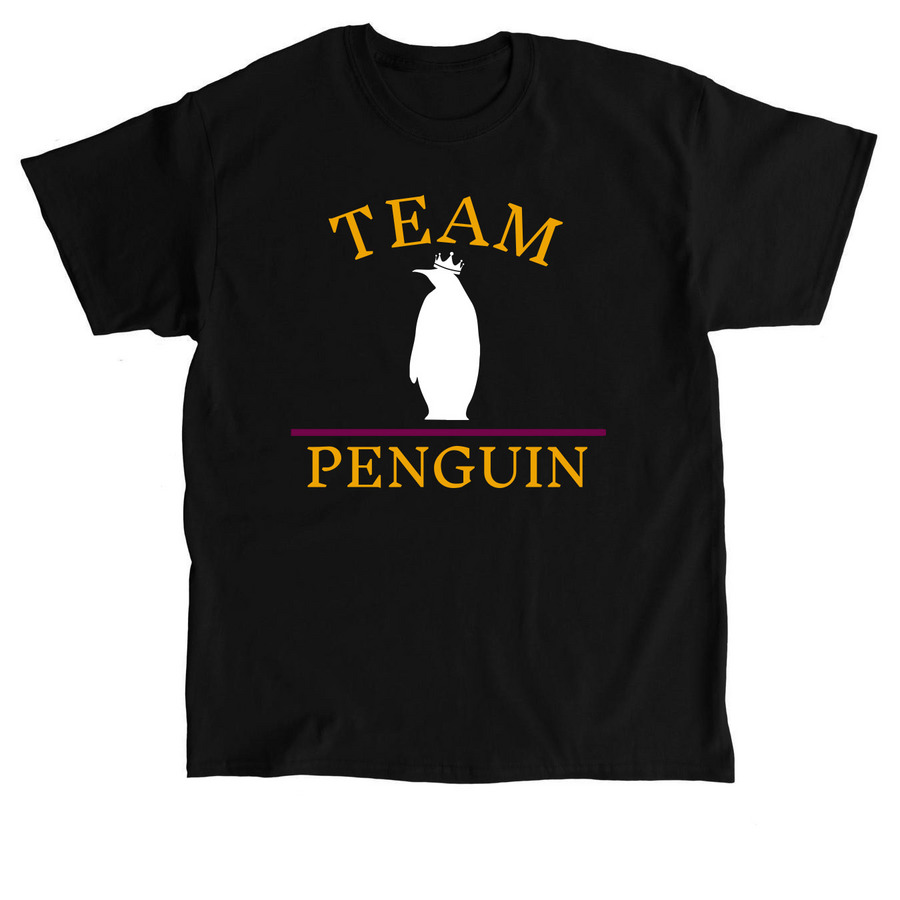 Team Penguin: Wear the Crown, Save Penguins, a Black Classic Unisex Tee