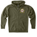 STUDENTS ONLY, a Army Heavyweight Zip Up Hoodie