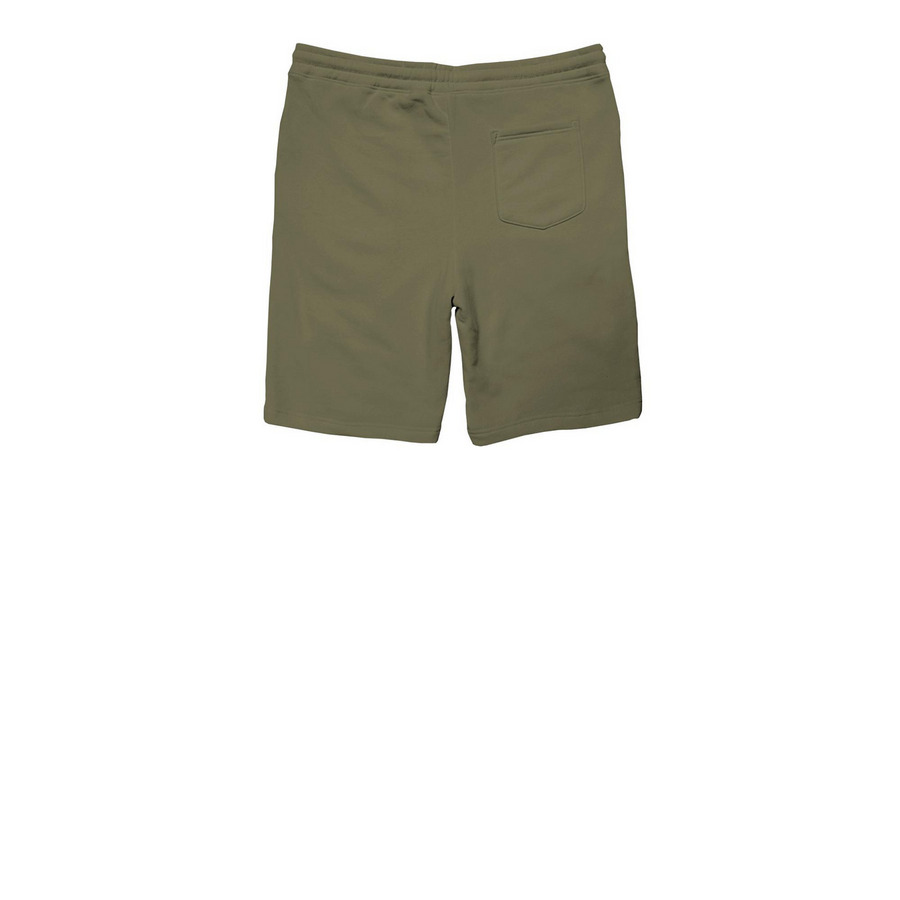 CCM Fleece Shorts, a Army Midweight Fleece Shorts (back-view)