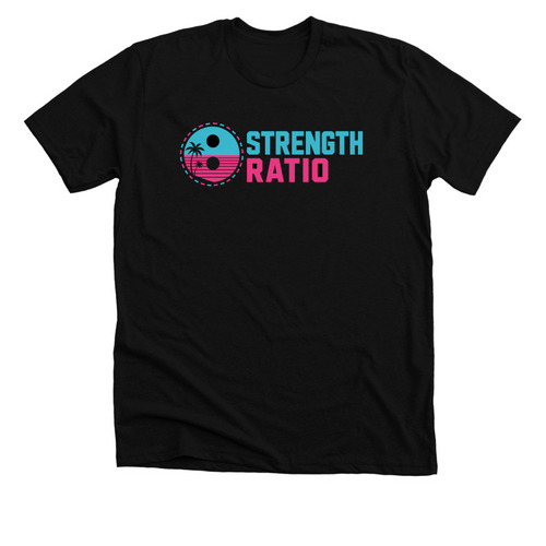 Miami Vice SR, a Solid Black Blend Premium Unisex Tee