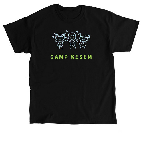 Kids at Camp Kesem, a Black Classic Unisex Tee