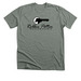 RPH Logo Tee (Black Logo), a Deep Heather Premium Unisex Tee