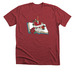 Stand Against Censorship, a Heather Canvas Red Premium Unisex Tee