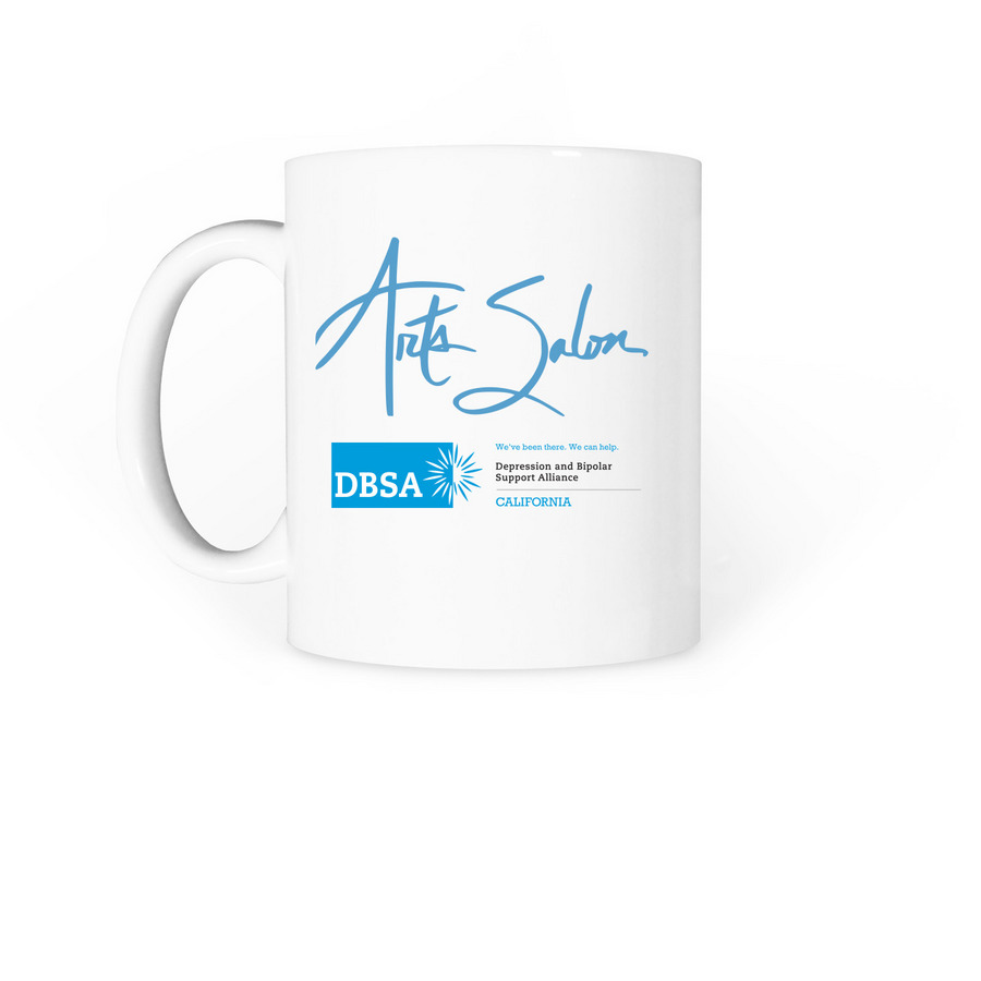 Desire by Dan White, a White Coffee Mug (back-view)
