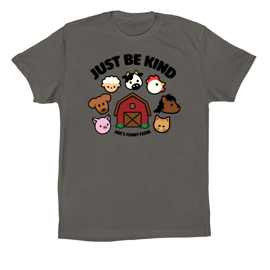 Abe's Funny Farm Animal Sanctuary&nbsp;, a Asphalt Premium Cotton Tee