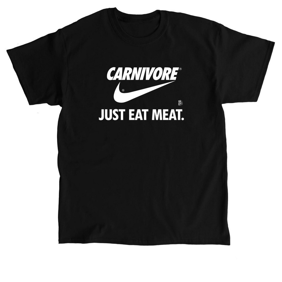 Carnivore Just Eat Meat, a Black Classic Unisex Tee