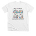 As Lost As Moths Summer Tour T, a Solid White Blend Premium Unisex Tee