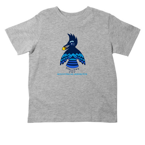Steller's Jay, a Heather Toddler Tee