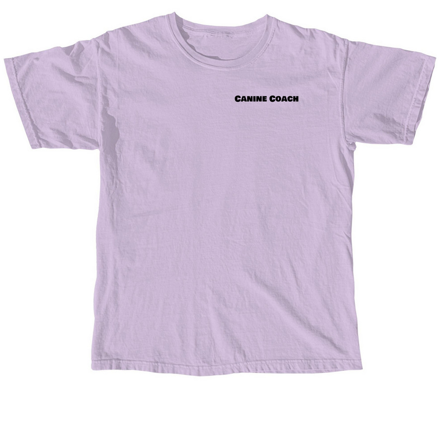 Canine Coach, a Orchid Comfort Colors Unisex Tee