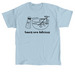 Tasty Tears tee, a Light Blue Classic Unisex Tee