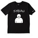Charm Essentials, a Black Nike Dri-FIT Jersey Blend Performance Tee