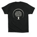 SUPPORT RIVER VALLEY CHURCH OUTREACH GROUP, a Vintage Black Premium Cotton Tee (back-view)