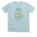 Fairy Festival 2026 Mushrooms & Magic Shirts, a Heather Ice Blue Premium Unisex Tee