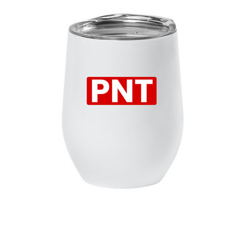 PNT Wine Tumbler, a White Insulated Wine Cup