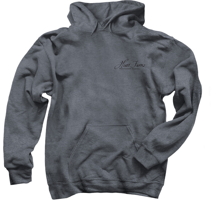 HFMS Sweatshirts, a Dark Heather Pullover Hoodie
