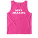 AUNT MAXXING, a Neon Pink Comfort Colors Tank Top