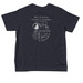 DIA Word Bubble - Toddler Shirts!, a Navy Toddler Tee (back-view)