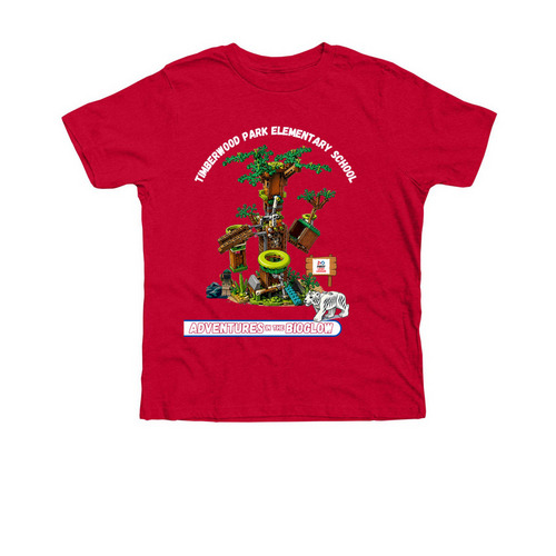 TPES FLL Team Shirt, a Heather Red Premium Youth Tee