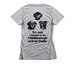 Animal Shelter - Dog Lovers, a Dark Heather Grey Women's Slim Fit Tee (back-view)
