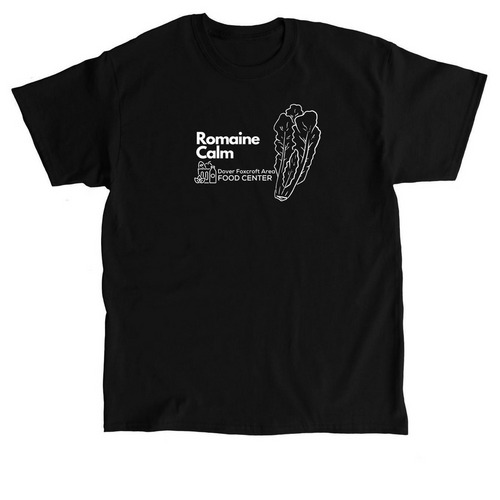 Romaine Food Center Fun, a Black Classic Unisex Tee