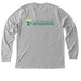 CRK&nbsp;Premium Long Sleeve Tee, a Athletic Heather Premium Long Sleeve Tee (back-view)