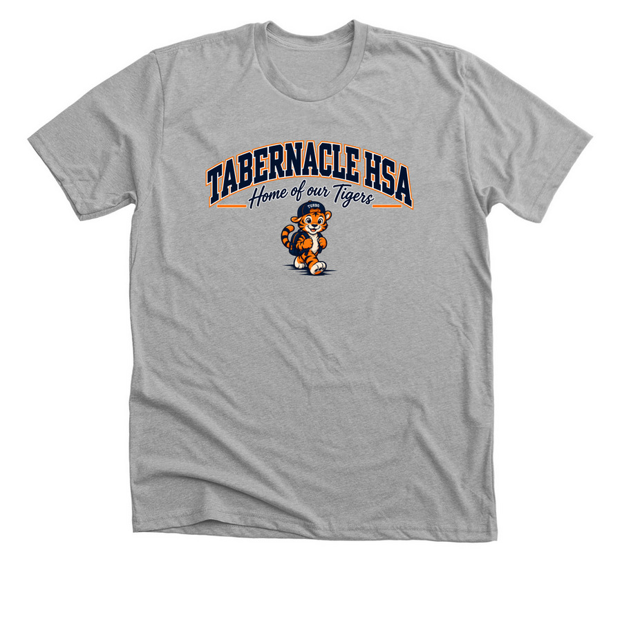 Tabernacle HSA, a Athletic Heather Premium Unisex Tee