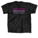 Purple Lettering Retro, a Black