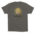 Good Vides - Lemur, a Asphalt Premium Cotton Tee (back-view)