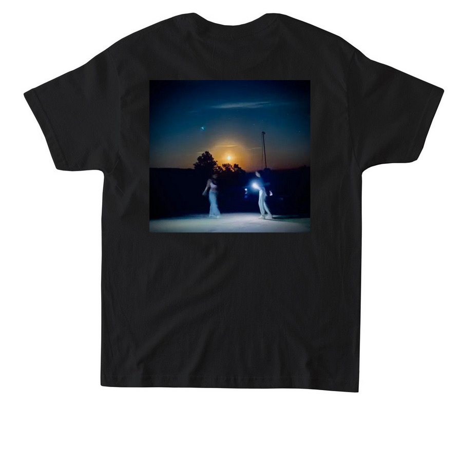 Limerence Collection, a Black American Apparel Heavyweight Cotton Tee (back-view)
