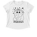 So many babies, a Fairly White Allmade Eco Triblend Women?s Scoop Neck Tee