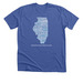 Independent Bookstores of Illinois, a Solid True Royal Premium Unisex Tee