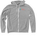 Sweatshirts Adult and Youth, a Athletic Heather Zip Up Hoodie