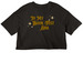 Midwest Bookish Fest 2026 Shirts & Hoodies, a Black Women?s Cropped Cotton Tee (back-view)