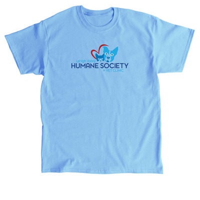 LVHS Traditional Logo&nbsp;, a Carolina Blue Classic Unisex Tee