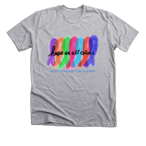 Hope in all colors&nbsp;, a Athletic Heather Premium Unisex Tee