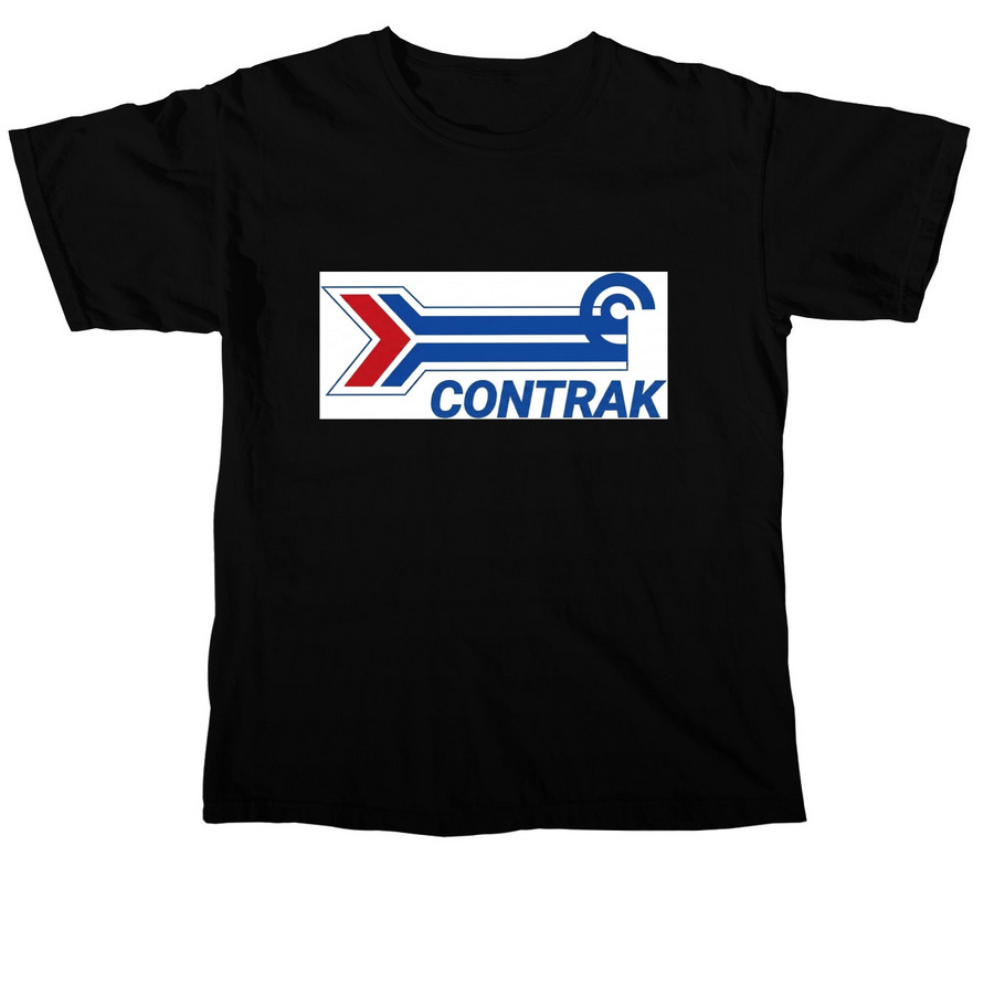 CONTRAK Logo Shirts, a Black Comfort Colors Unisex Tee