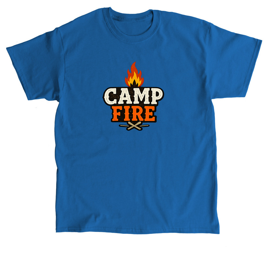 Camp Fire Tshirt, a Royal Classic Unisex Tee
