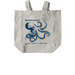 Kraken Book Bag, a Natural Recycled Cotton Tote Bag