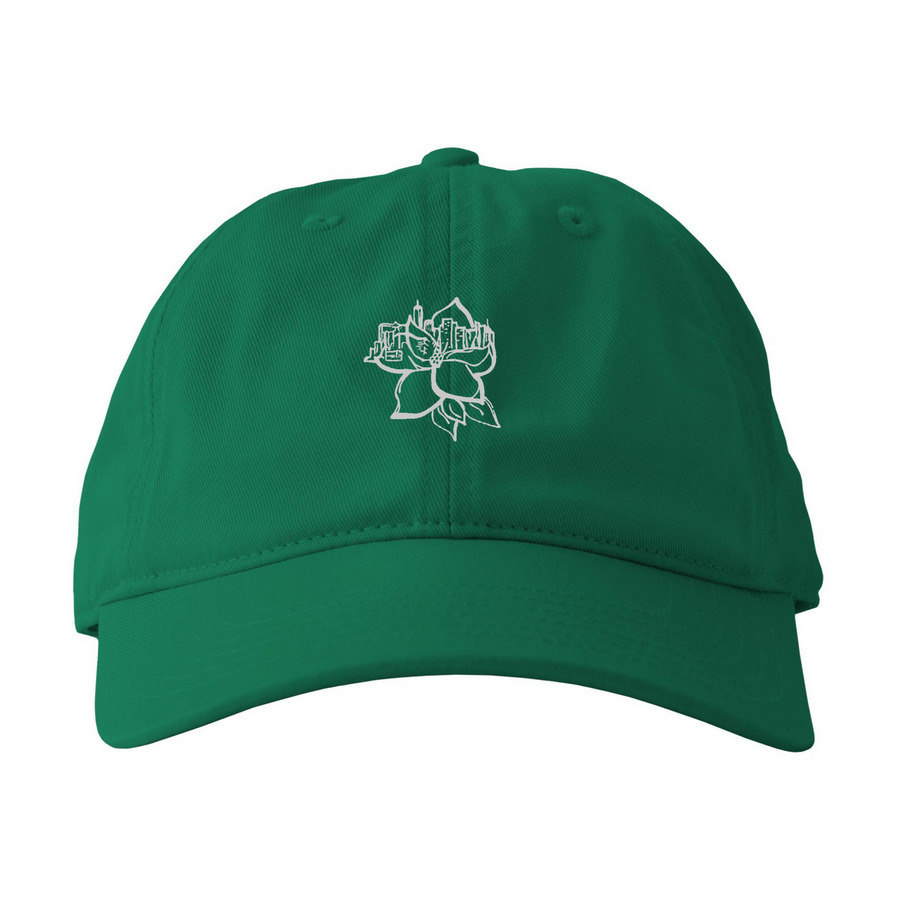 Mississippi Society Baseball Cap, a Green Printed Eco Baseball Cap