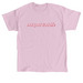 Not Your Tradwife - Red Slogan, a Light Pink Classic Unisex Tee