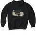Maid to Shine gives back!, a Black Gildan Softstyle Pullover Hoodie (back-view)