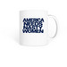 Kaitlan Collins America Needs Nasty Women Mug, a White Coffee Mug